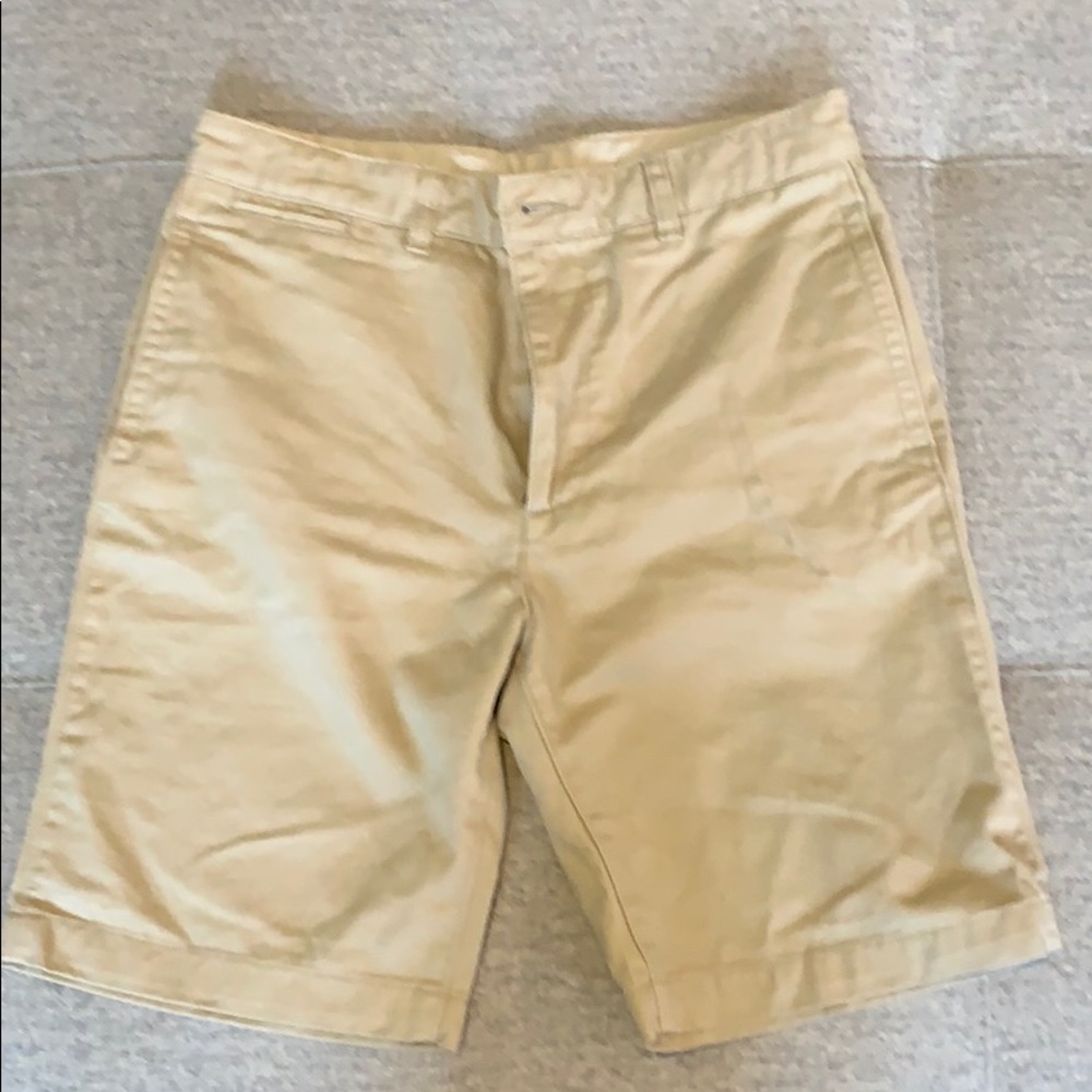 Boys Husky Khaki Shorts